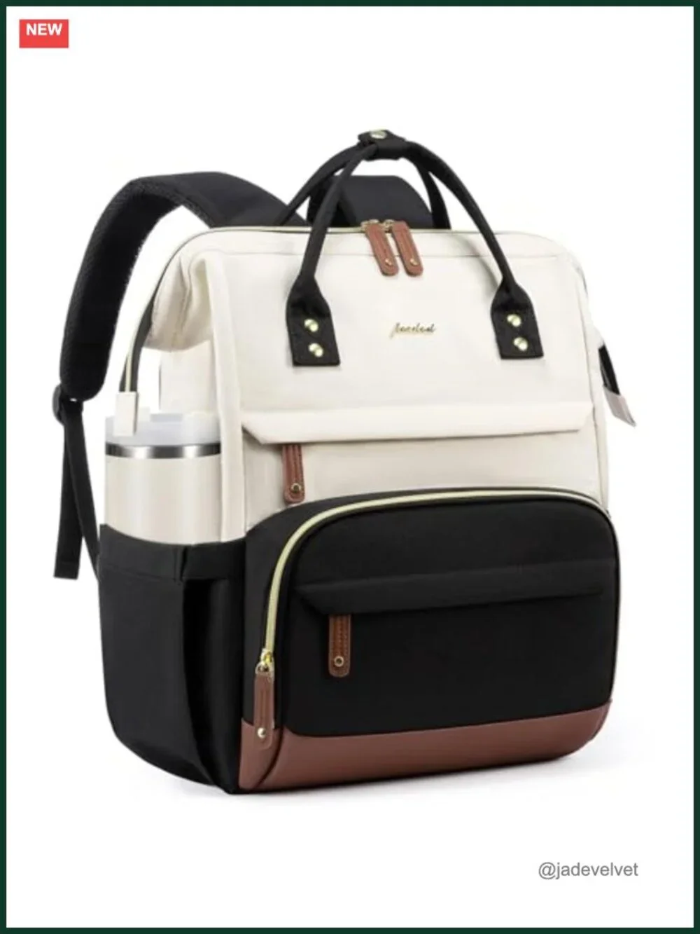 Laptop Backpack for Women Work Travel 15.6 inch Large Capacity Bookbag Daypack